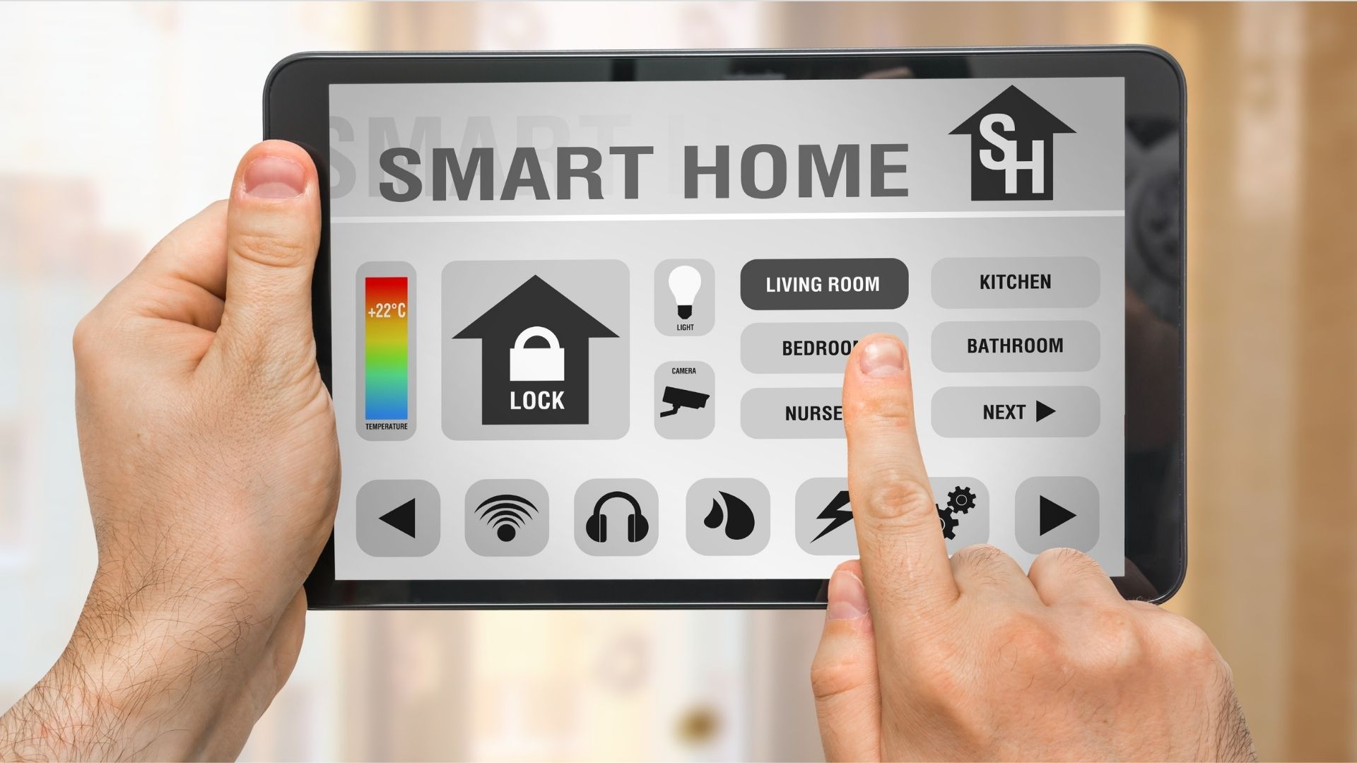 Smart home interior